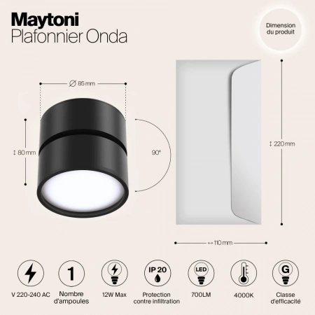 Потолочные светильники Maytoni C024CL-L12B4K от Магазина Svetdom.by