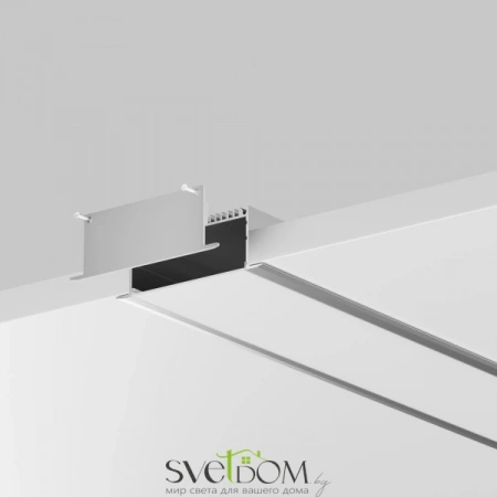 Алюминиевый профиль встраиваемый ALM-8832-S-2M