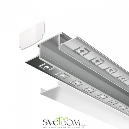 Алюминиевый профиль скрытого монтажа 61x14 ALM011S-2M