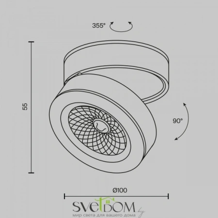 Потолочные светильники Maytoni C022CL-L12W от Магазина Svetdom.by