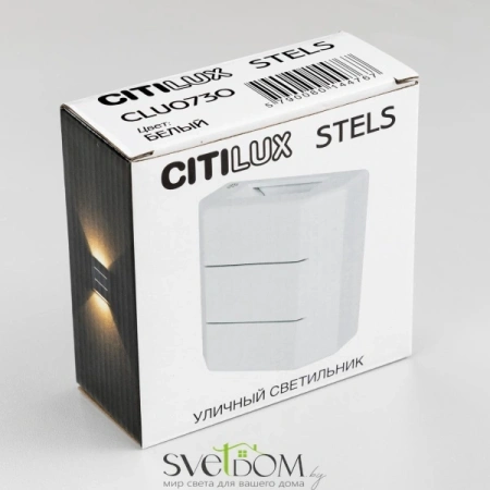 Citilux STELS CLU0730 LED Уличный настенный светильник Белый CITILUX