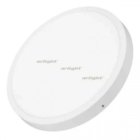ARLIGHT Светильник SP-BASIC-R600-48W Warm3000 (WH, 120 deg, 230V) (Arlight, IP40 Металл, 3 года)