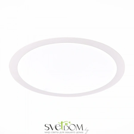 ST209.548.24 Св-к встр. Белый LED 1*24W 4000K 1 848Lm Ra80 110° IP20 D300xH8 90-265V Встраиваемые светильники ST LUCE