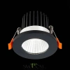ST704.448.10 Св-к встр. Черный LED 1*10W 4000K 900Lm Ra>90 38° IP20 D80xH60 170-240V Встраиваемые светильники ST LUCE