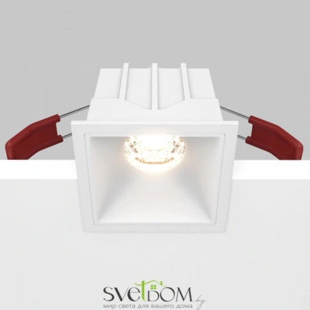 Встраиваемые светильники Maytoni DL043-01-10W3K-SQ-W от Магазина Svetdom.by