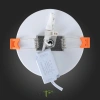 ST104.502.06 Светильник встраиваемый Белый LED 1*6W 3000K 468Lm Ra>80 120° IP20 D110xH20 170-240V Встраиваемые светильники ST LUCE