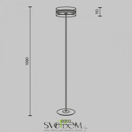 MOD348FL-L24BBS3K Maytoni