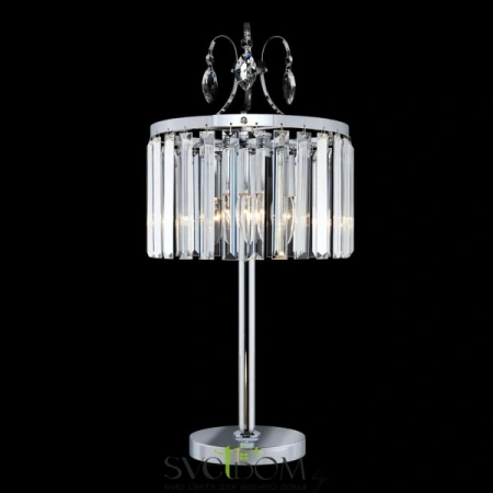 Citilux Инга CL335831 Настольная лампа хрустальная Хром CITILUX