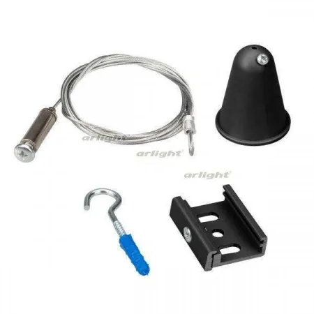 ARLIGHT Подвес LGD-4TR-HANG-2-L1500-BK (D) (Arlight, IP20 Металл, 3 года)