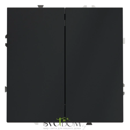 Проходной переключатель двухклавишный Voltum S70 VLS020307  Voltum VLS020307