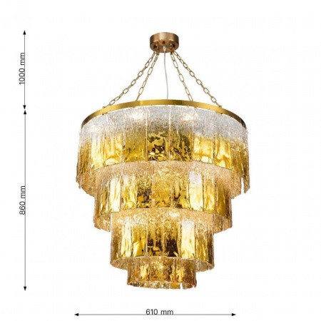 Люстры подвесные3017-12P Favourite | Svetdom.by