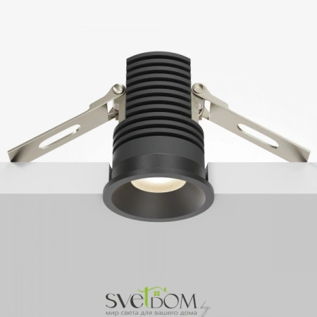 Встраиваемые светильники Maytoni DL059-7W3K-B от Магазина Svetdom.by