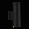SL561.401.02 Светильник уличный настенный ST-Luce Черный/Черный LED 2*5W 4000K TUBO ST LUCE