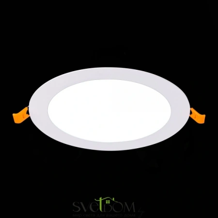ST209.548.12 Св-к встр. Белый LED 1*12W 4000K 816Lm Ra80 110° IP20 D170xH8 90-265V Встраиваемые светильники ST LUCE