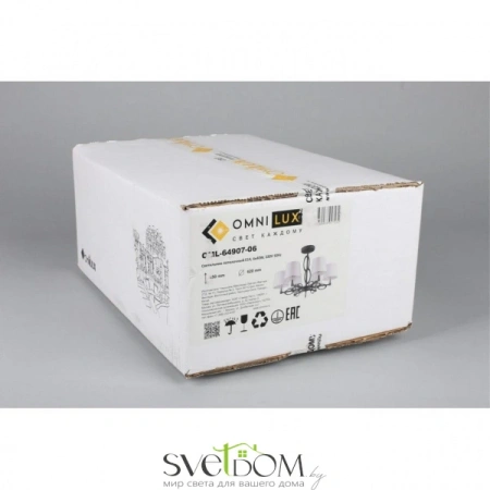 Люстра потолочная Omnilux  OML-64907-06 Omnilux