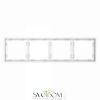 Купить Рамки пластиковые Voltum S70 VLS100402  | Svetdom.by Купить Рамки пластиковые Voltum S70 VLS100402  в Минске