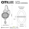 Бра CL419316 CITILUX | Svetdom.by