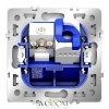 Розетка TV+RJ Voltum S70 Белый VLS060702 Voltum VLS060702