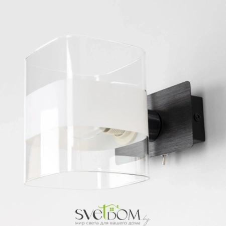 Citilux Вирта CL139312 Бра с выключателем Чёрное CITILUX