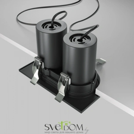 Встраиваемые светильники Maytoni DL045-02-10W3K-B от Магазина Svetdom.by