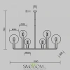 Подвесные светильники Maytoni MOD333PL-06B1 от Магазина Svetdom.by