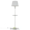 Citilux Вена CL402920T Торшер патина со столиком и белым абажуром CITILUX