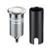 6660/1GL NATURE ODL24 631 черный/металл Встраиваемый грунтовый светильник IP67 LED 3W 4000K 12V/24V INGRO (нужен драйвер 357781/357782) 