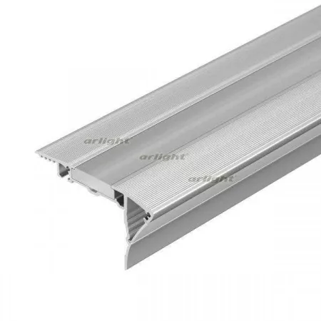 ARLIGHT Профиль с экраном ALU-STAIR-DK-2000 ANOD+FROST (Arlight, Алюминий)