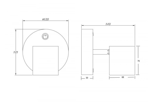 Спот Freya FR10006CW-L6W