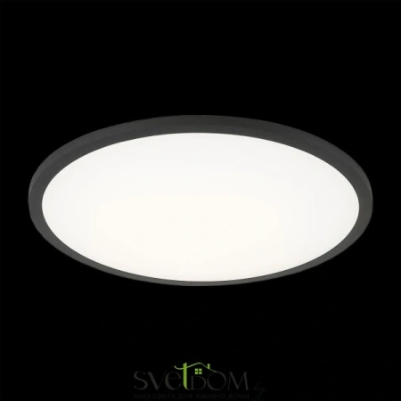 Citilux Омега CLD50R222 LED Встраиваемый светильник с диммером Чёрный CITILUX