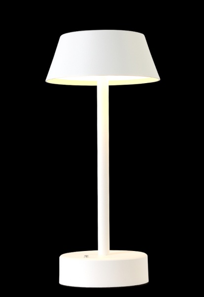 Аккумуляторная настольная лампа Crystal Lux SANTA LG1 WHITE Crystal Lux