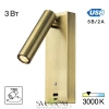 Citilux Декарт CL704433 LED USB Светильник с выключателем Бронза CITILUX