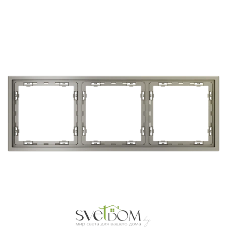Рамки пластиковые Voltum S70 Шелк VLS100304 Voltum VLS100304
