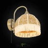 Citilux Базель CL407315 Бра с абажуром Вышивка и выключателем CITILUX