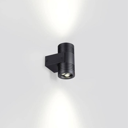 6648/12WL NATURE ODL24 617 черный/металл Фасадный светильник IP67 LED 12W 4000K AC85-265V STIMA Odeon Light
