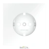 Накладка для розетки с заземлением Voltum S70 Белый VLS000602 Voltum VLS000602