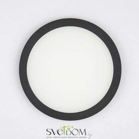 Citilux Омега CLD50R082 LED Встраиваемый светильник с диммером Чёрный CITILUX