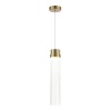 SL6236.303.01 Светильник подвесной ST-Luce Латунь/Прозрачный LED 1*12W 4000K CHAMPAGNE ST LUCE