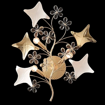 Crystal Lux Бра Crystal Lux LETISIA AP3 GOLD