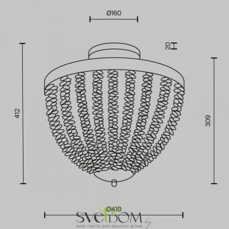Потолочные светильники Maytoni MOD440CL-03BS от Магазина Svetdom.by