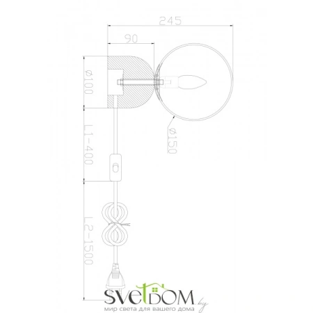 Настольный светильник Freya FR5288TL-01B1 Freya