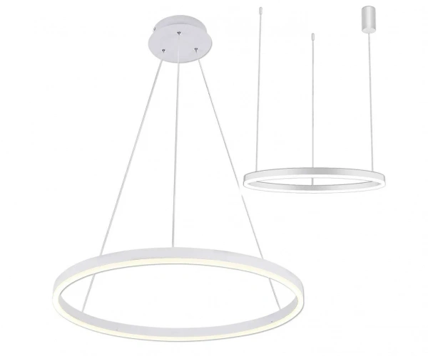 Kink Light 08214,01A(4000K) Подвес Тор белый d80