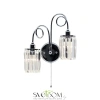 Citilux Синди CL330321 Бра хрустальное с выключателем Хром CITILUX