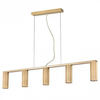 Lightstar 718053 Люстра ROMA 5х28W GU10 (led) CHAMPAGNE GOLD