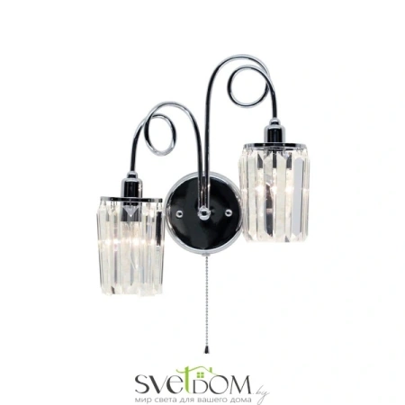 Citilux Синди CL330321 Бра хрустальное с выключателем Хром CITILUX