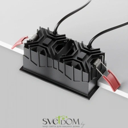 Встраиваемые светильники Maytoni DL043-02-10W3K-SQ-B-1 от Магазина Svetdom.by