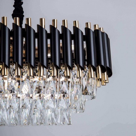 Люстры подвесныеML.7010.12 BK MODELUX | Svetdom.by