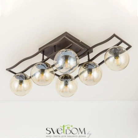 Citilux Бриз CL106265 Люстра потолочная Венге CITILUX