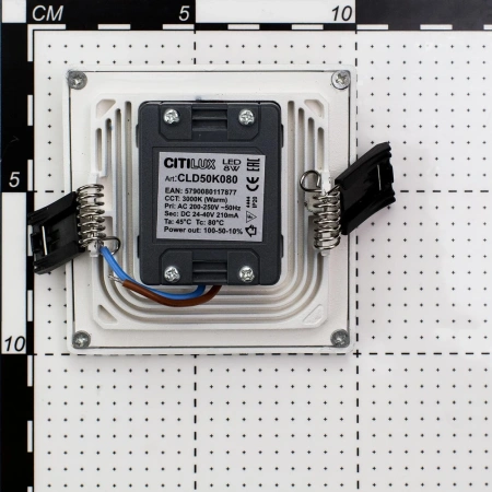 Встраиваемый светильник Citilux Омега CLD50K080 CITILUX