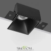 370998 WIR NT25 000 черный Светильник встраиваемый для ГКЛ потолка IP20 GU10 50W 220V NIMBUS NOVOTECH